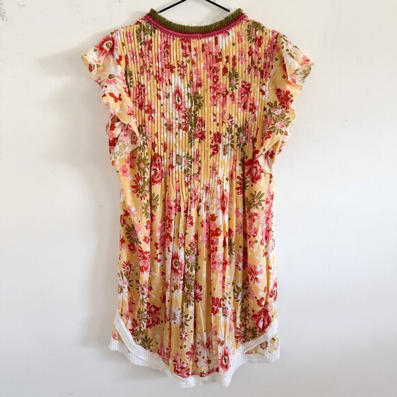 Poupette St. Barth Camila Floral Mini Dress S - Picture 7 of 7